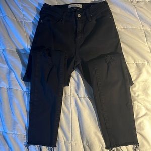 Black Pacsun skinny jeans - rarely worn